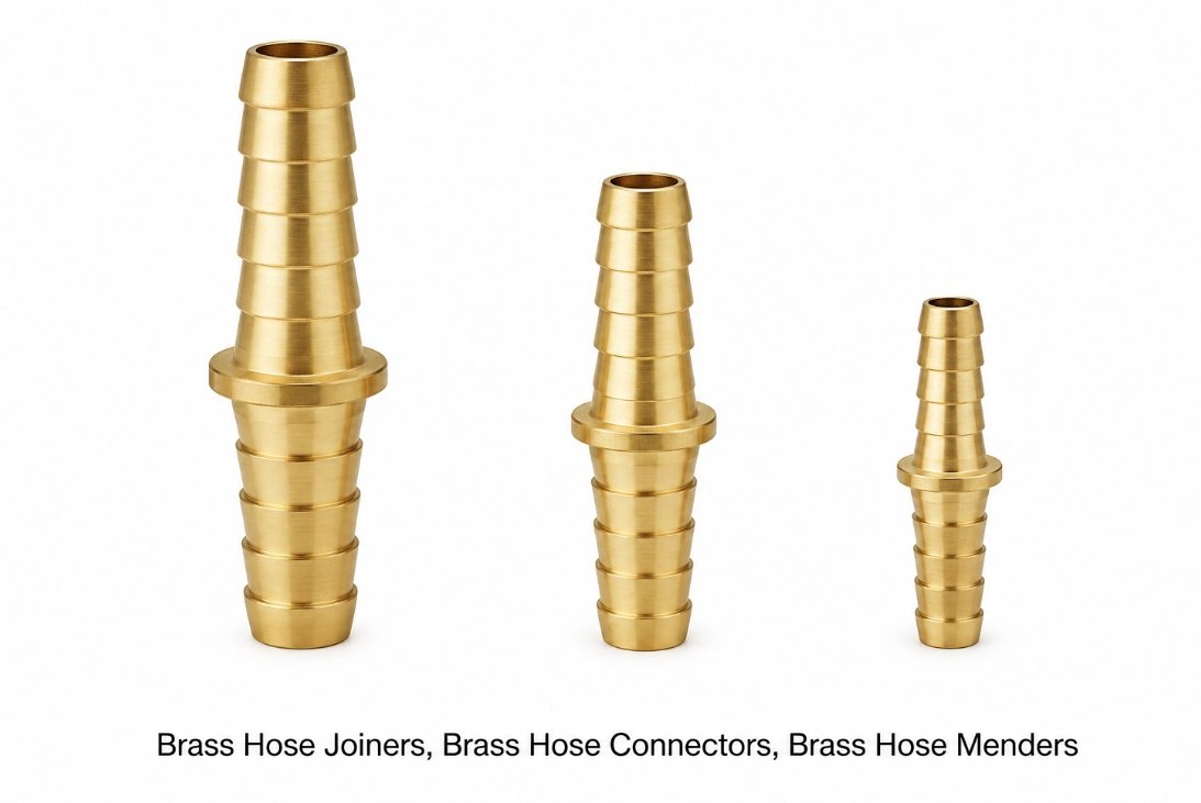 Brass hose Joiners, Hose Jointers, Hose Menders, Brass Hose splicers