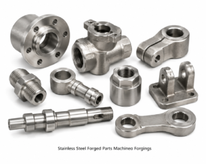 Stainless Steel Forged Parts , Stainless Steel Machined Forgings