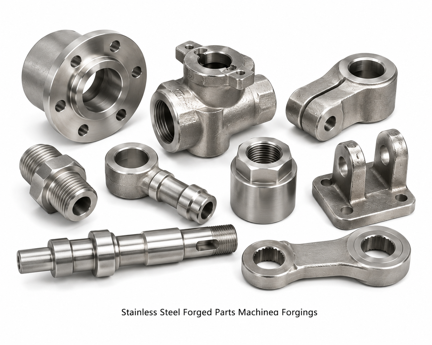 Stainless Steel Forged Parts , Stainless Steel Machined Forgings