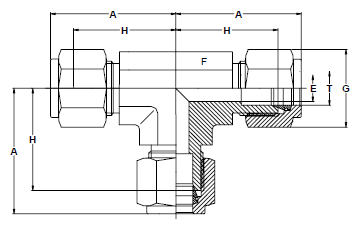 stainless-steel-compression-tee-fittings