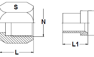 Stainless Steel 37 Degree Flare Fittings Nuts & Sleeves