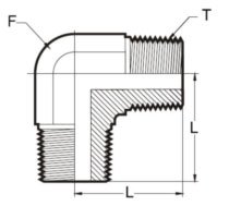 Stainless Steel Male Elbows