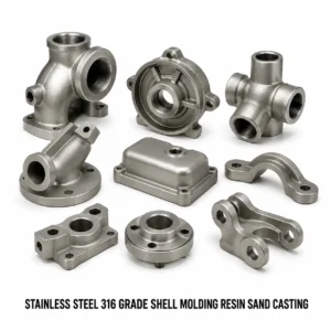 Stainless Steel 316 Grade Shell Molding Resin Sand Casting