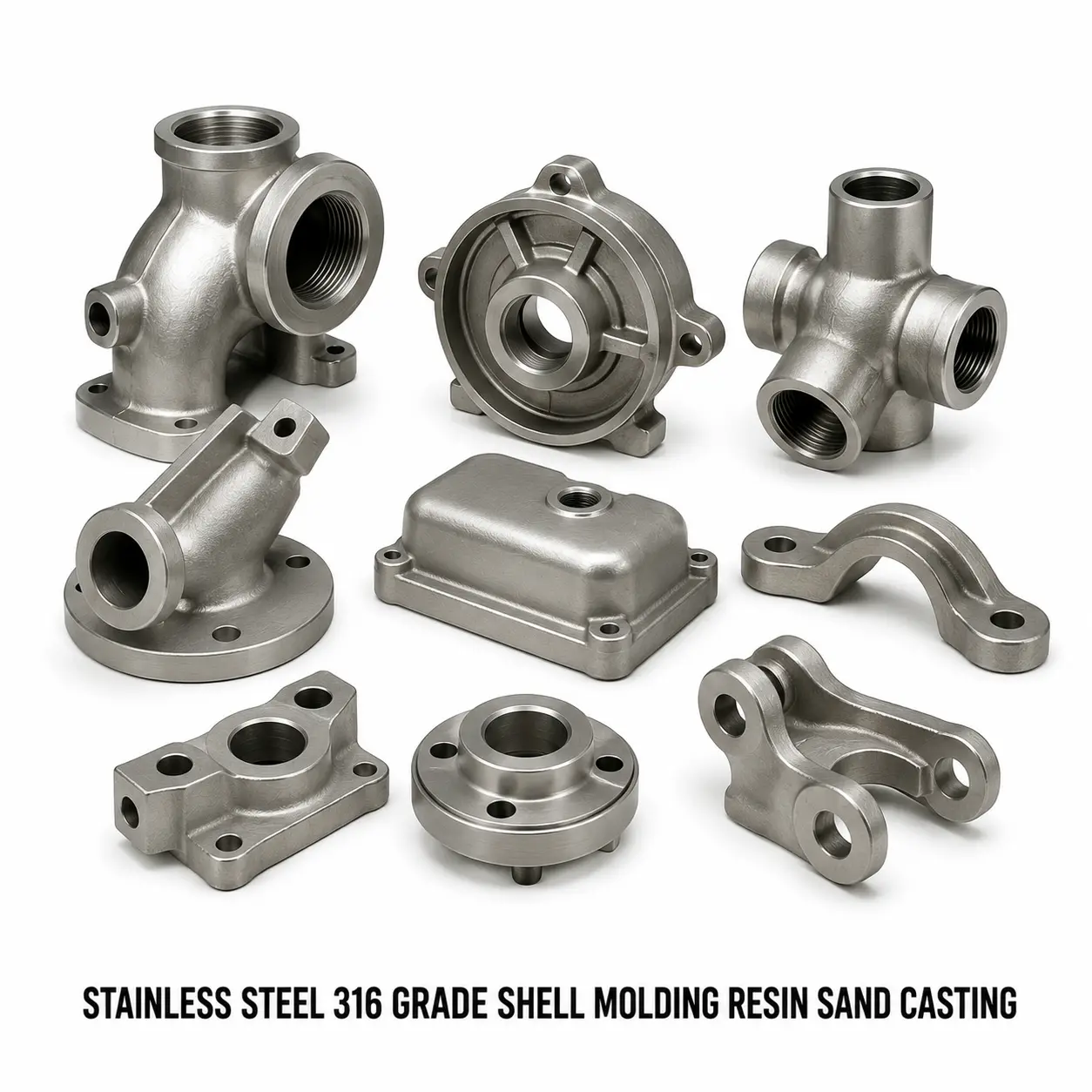 Stainless Steel 316 Grade Shell Molding Resin Sand Casting