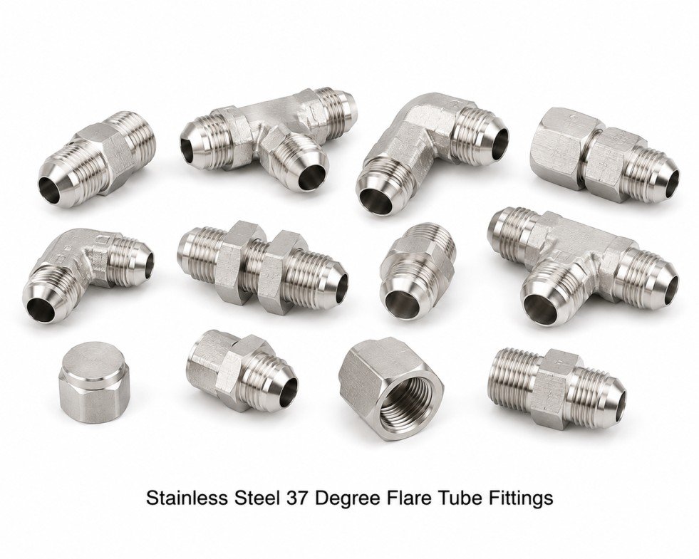 Stainless Steel 37 Degree Flare Tube Fittings Stainless Steel 37 Degree Flare Tube Fittings