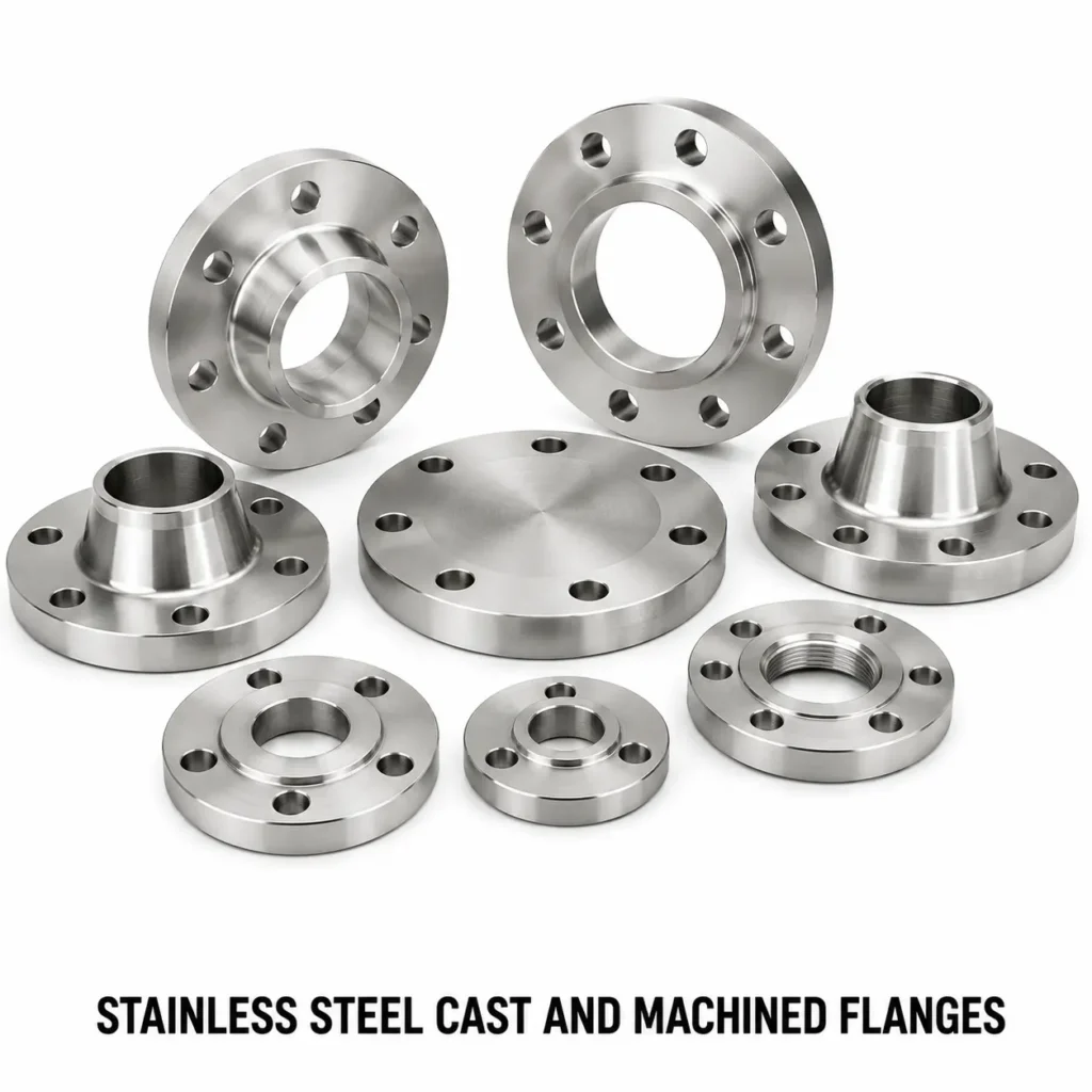 Stainless Steel Cast and Machined Flanges