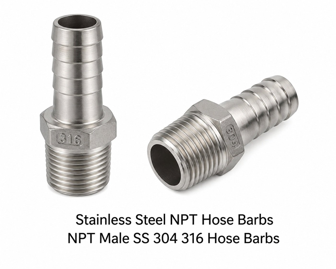 Stainless Steel Hose Barbs in NPT Threads: Complete Technical Guide for ...