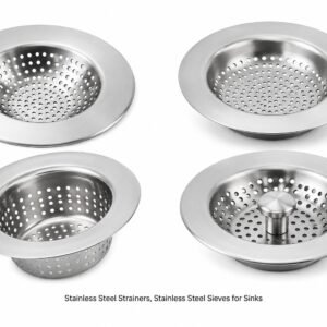 Stainless Steel Strainers, Stainless Steel Sink Strainers, Sieves