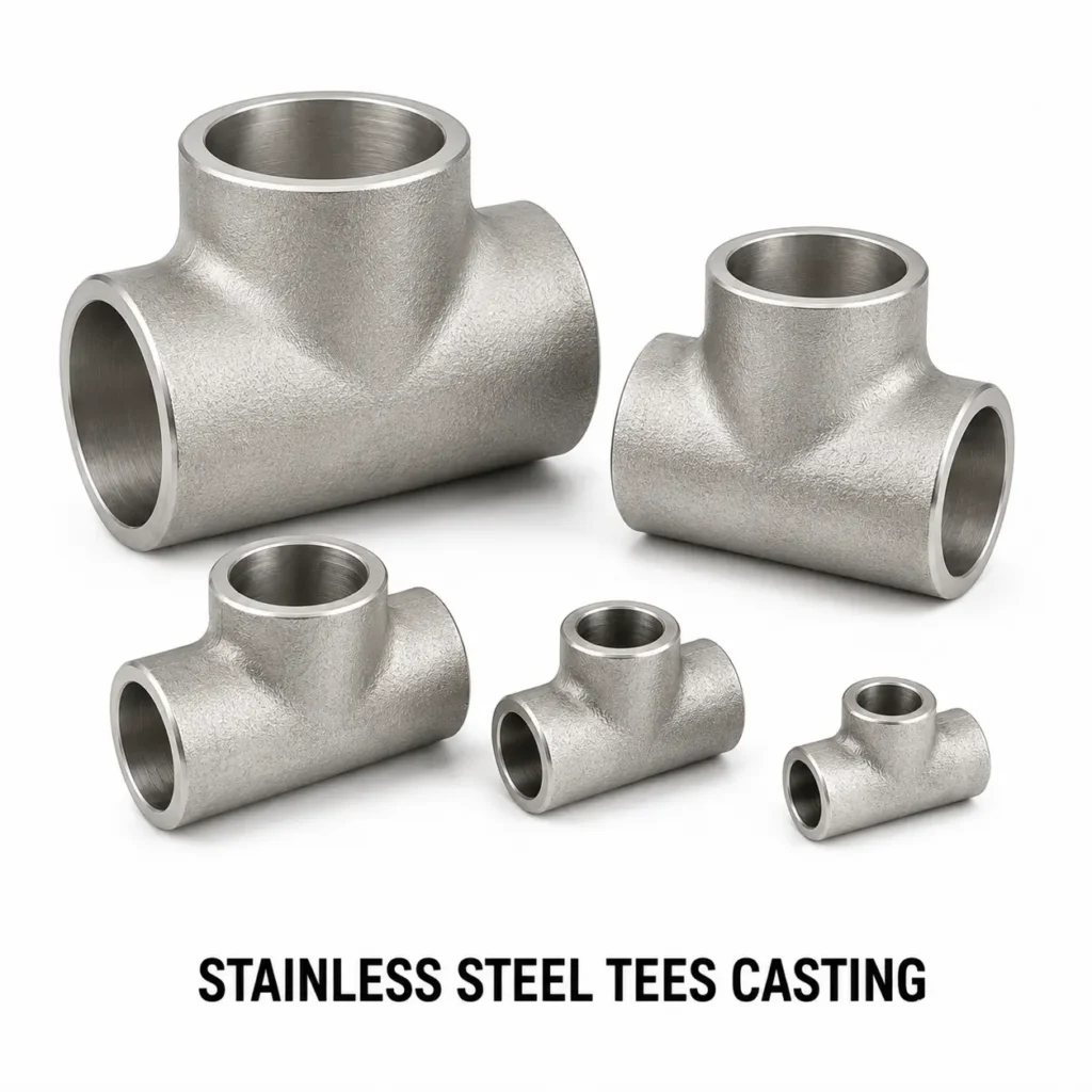 Stainless Steel Tees Casting