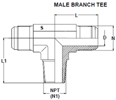 stainless-steel-flare-male-tees