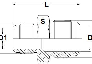 Stainless Steel 37 Degree Flare Reducing Unions