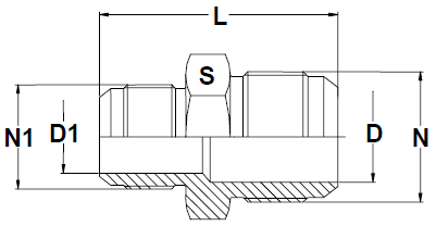 Stainless Steel 37 Degree Flare Reducing Unions