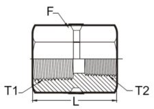Stainless Steel Reducing Hex Couplings