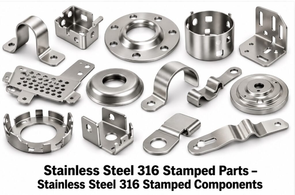 Stainless Steel 316 Stamped Parts –Stainless Steel 316 Stamped Components
