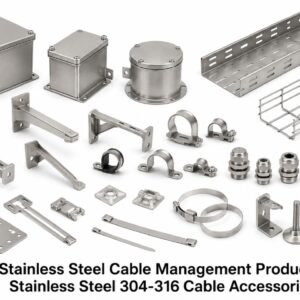 Stainless Steel Cable Management Products, Stainless Steel 304-316 Cable Accessories