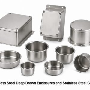 Stainless Steel Deep Drawn Enclosures and Stainless Steel Cups