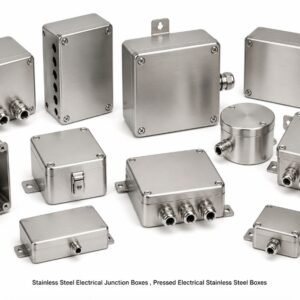 Stainless Steel Electrical Junction Boxes , Pressed Electrical Stainless Steel Boxes