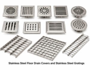 Stainless Steel Floor Drain Covers and Stainless Steel Gratings