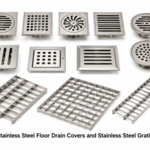 Stainless Steel Floor Drain Covers and Stainless Steel Gratings