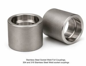 Stainless Steel Socket Weld Full Couplings, 304 and 316 Stainless Steel Weld socket couplings