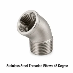 Stainless Steel Threaded Elbows 45 Degree