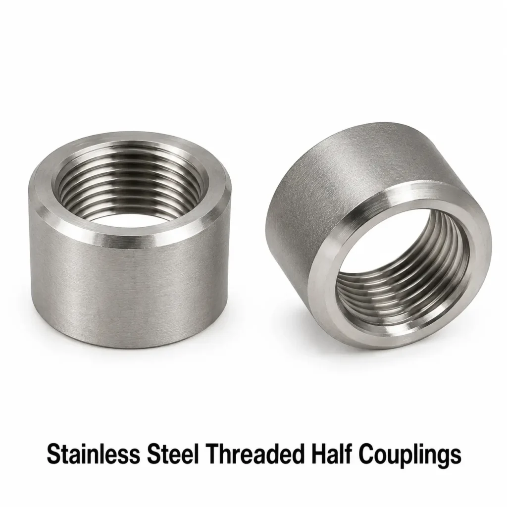 Stainless Steel Threaded Half Couplings