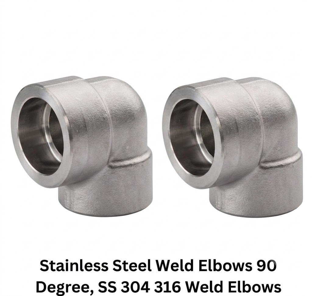 Stainless Steel Weld Elbows 90 Degree, SS 304 316 Weld Elbows