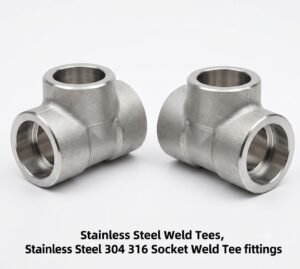 Stainless Steel Weld Tees, Stainless Steel 304 316 Socket Weld Tee fittings